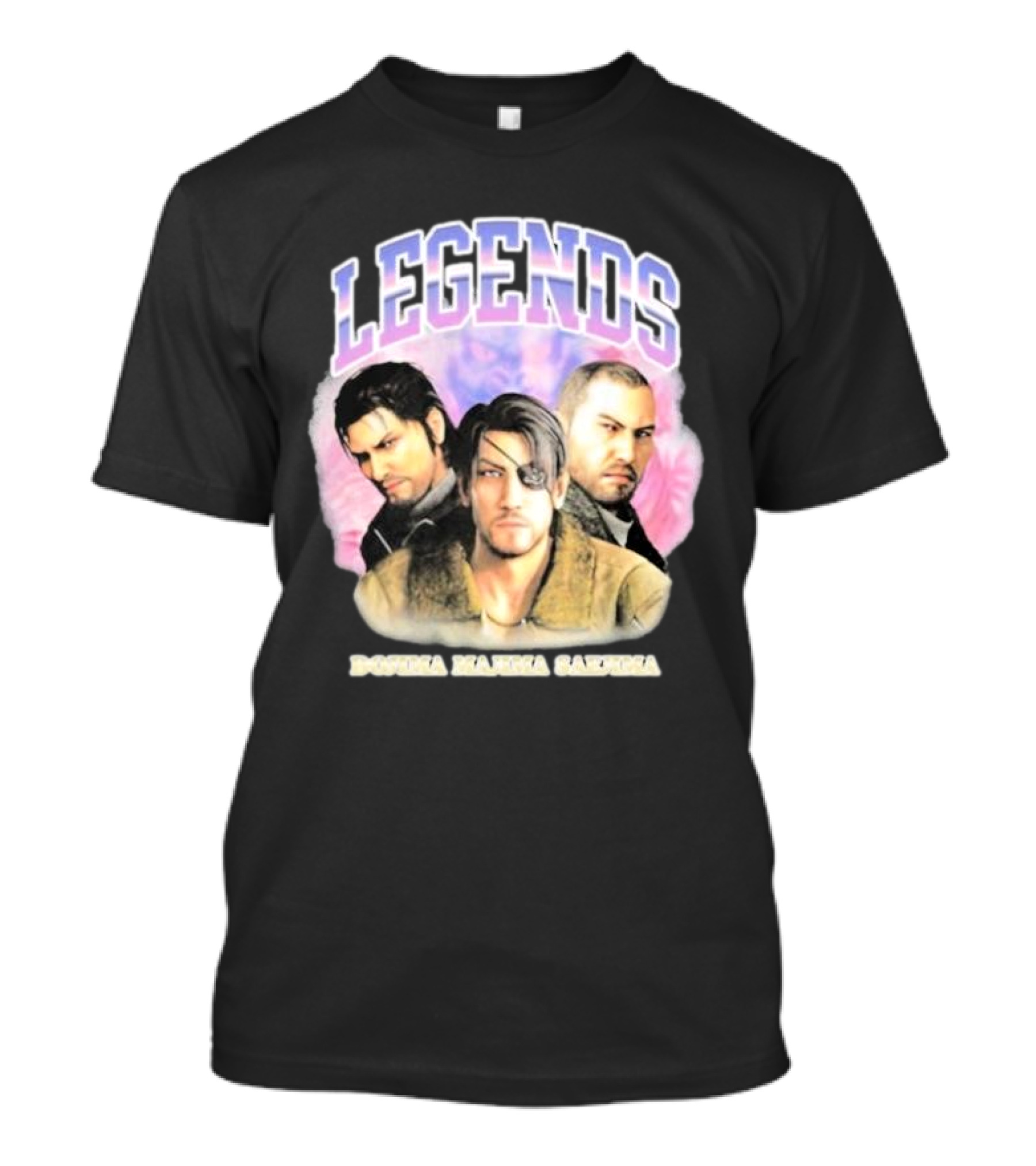 Legends Dojima Majima Saejima Yakuza Series Icons T-Shirt