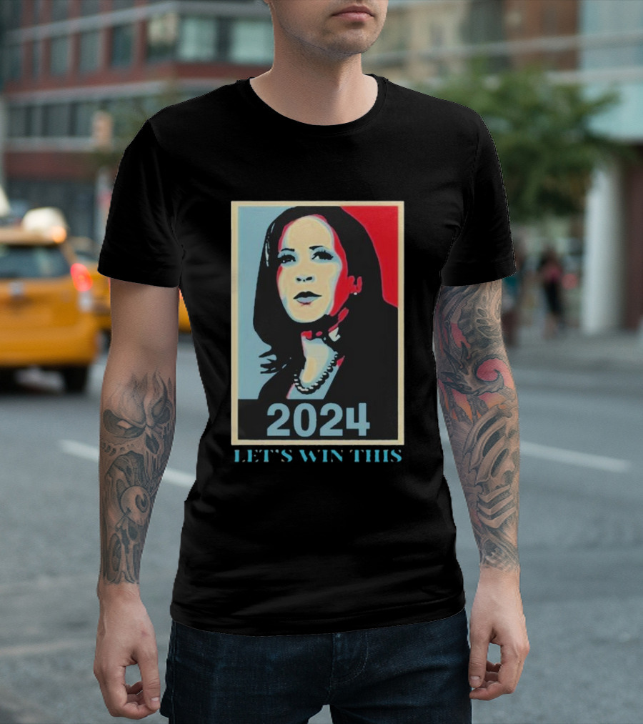 Kamala Harris 2024 Let’s Win This Hope T-Shirt
