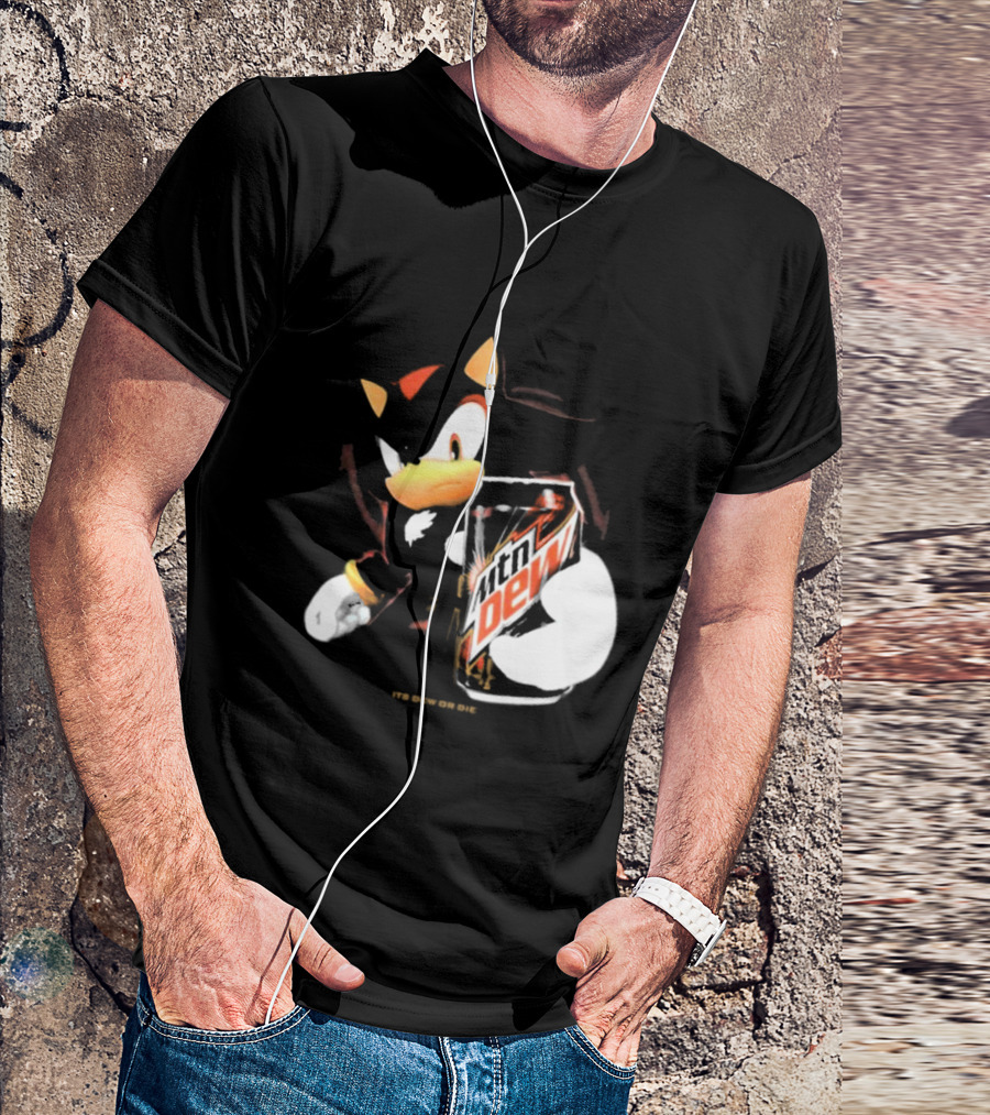 Mamono World Code Ultimate Its Mtn Dew Or Die Featuring Shadow T-Shirt