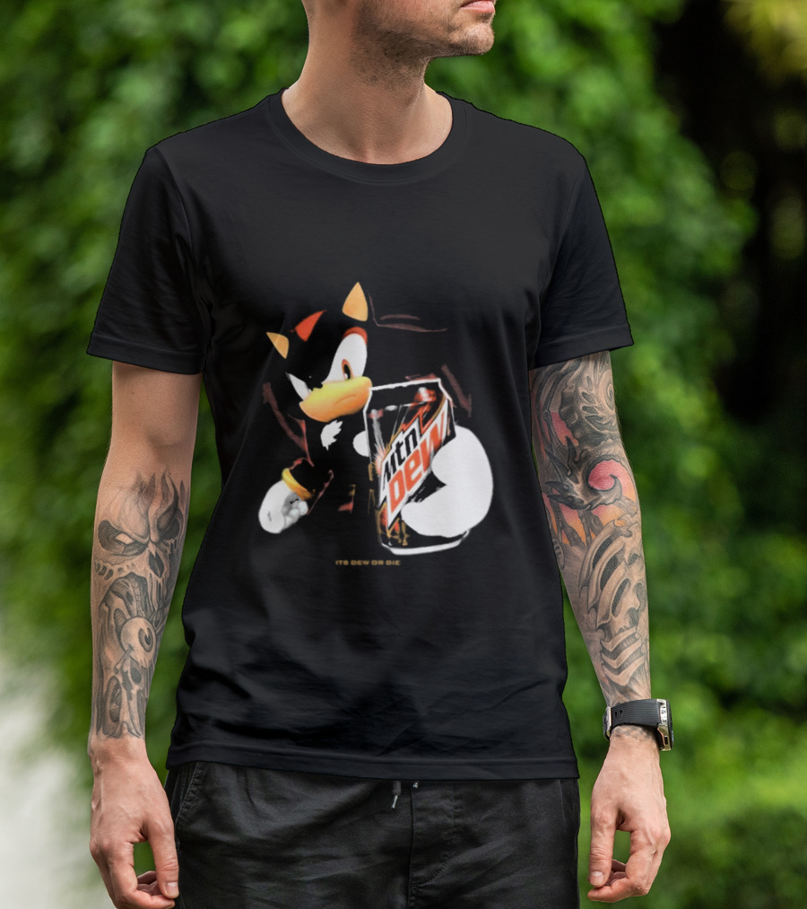Mamono World Code Ultimate Its Mtn Dew Or Die Featuring Shadow T-Shirt