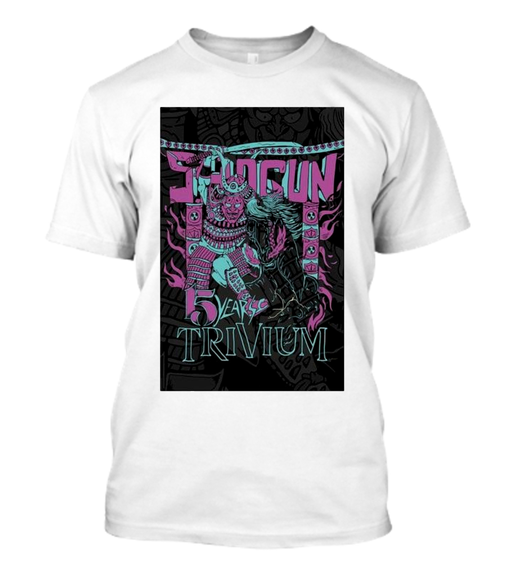 Shogun 15 Years Trivium Sumo Warrior T-Shirt