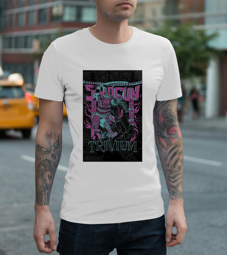 Shogun 15 Years Trivium Sumo Warrior T-Shirt