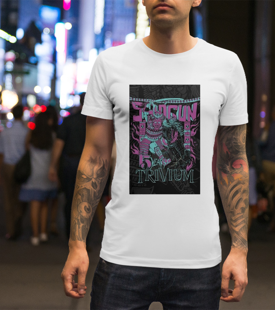 Shogun 15 Years Trivium Sumo Warrior T-Shirt