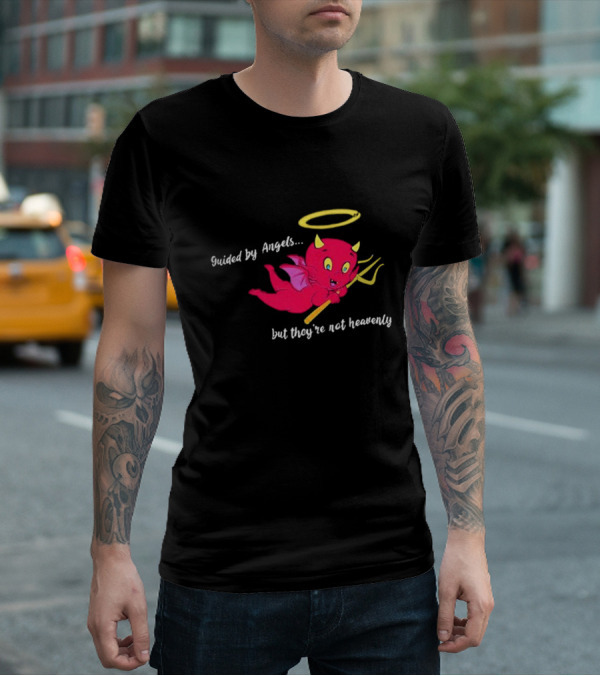 Amyl And The Sniffers Guided By Angels But They're Not Heavenly Art Prints T-Shirt