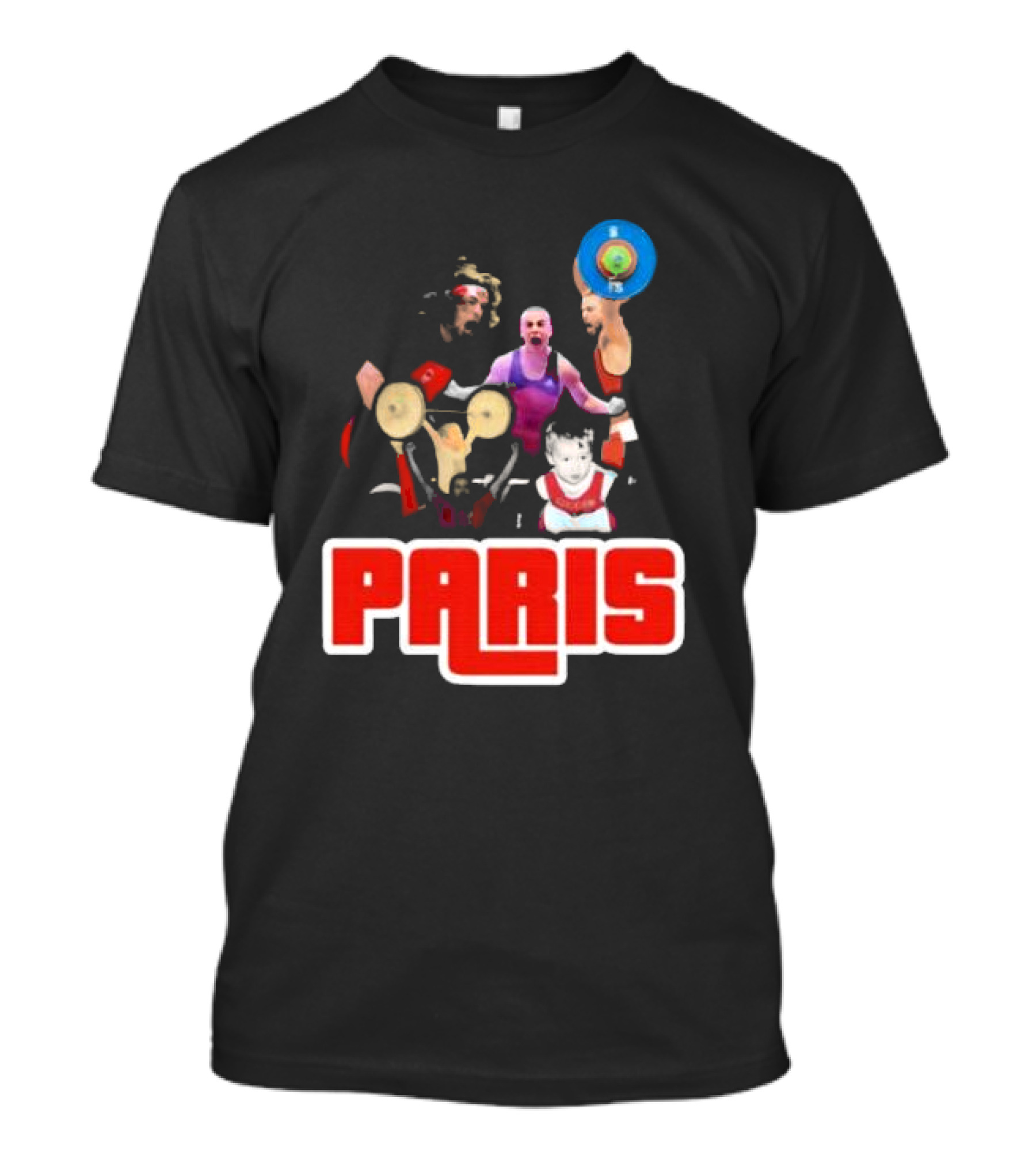 Boady Santavy Weightlifting Champions Paris T-Shirt