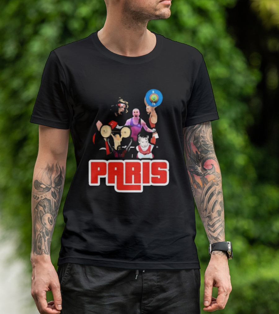Boady Santavy Weightlifting Champions Paris T-Shirt