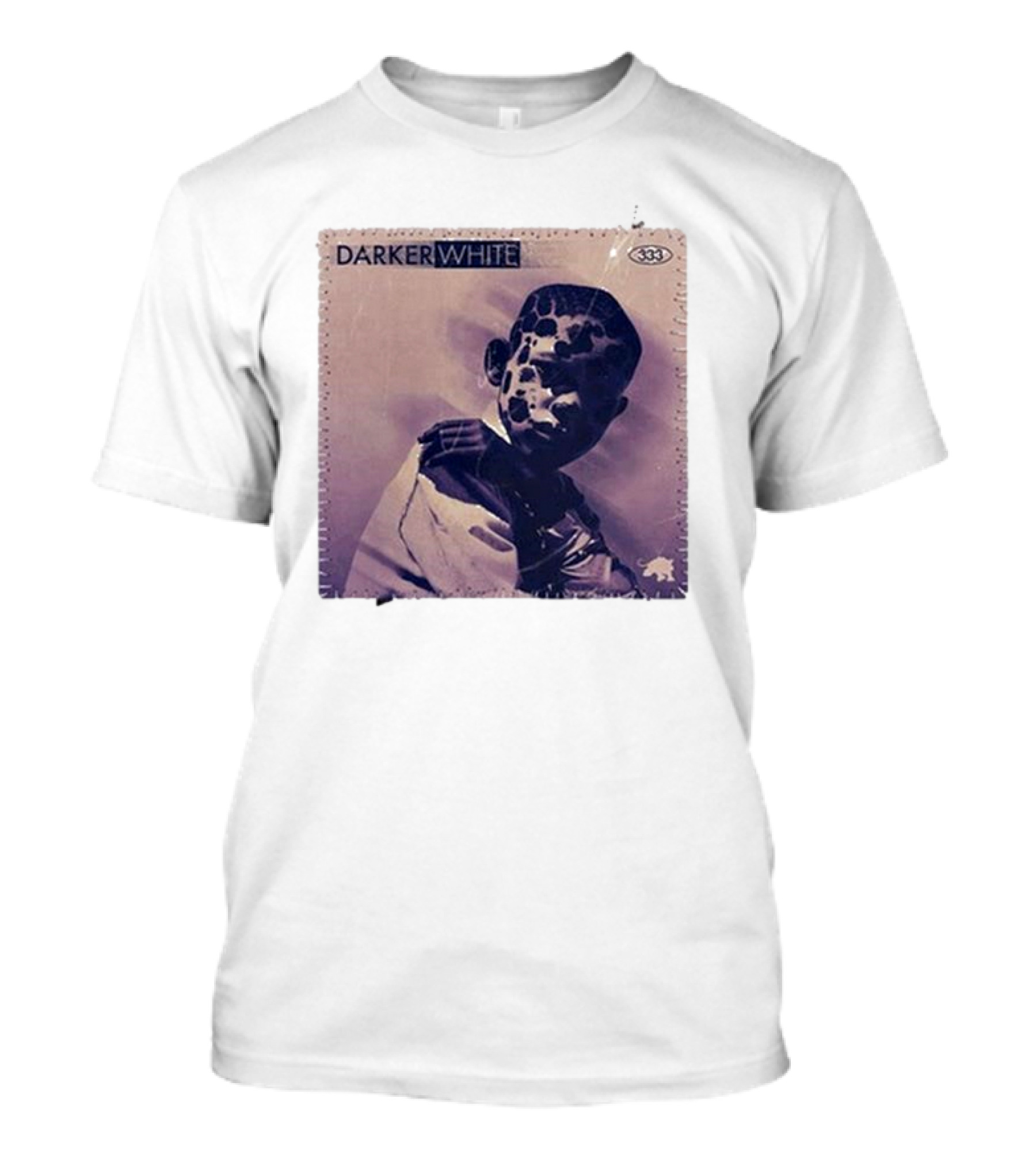 Fever 333 Darker White Album Cover 333 Logo T-Shirt