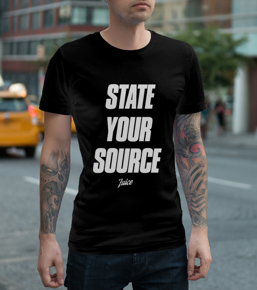 State Your Source Jaylen Brown Juice T-Shirt