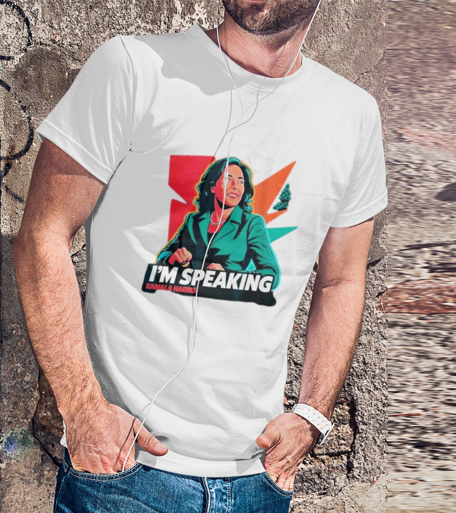 Kamala Harris I’m Speaking Iconic Presidential T-Shirt