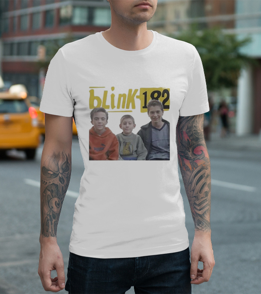 Malcolm Blink 182 Kids Hoodie Trio T-Shirt