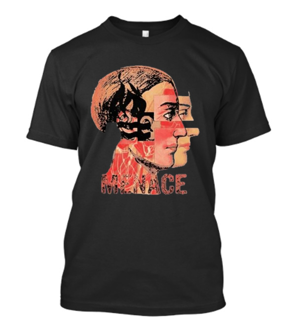 Menace Hot Water Music Dual Profile Head T-Shirt