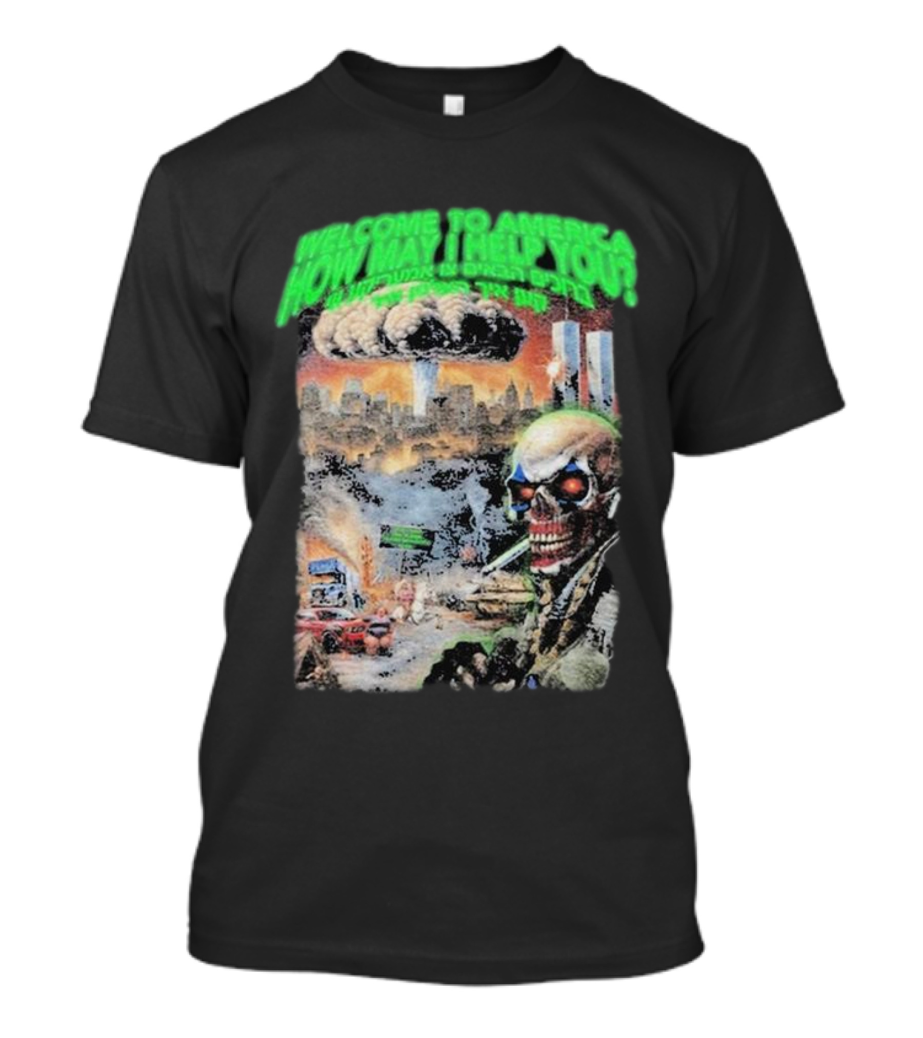 Beenshill Welcome To America How May I Help You? T-Shirt