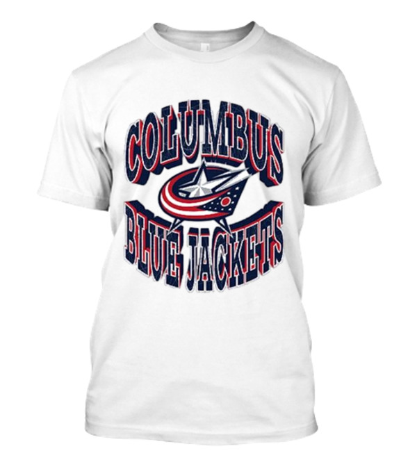 Columbus Blue Jackets Official Team Emblem T-Shirt