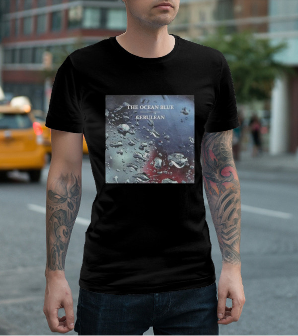 THE OCEAN BLUE CERULEAN Rainwater Reflection T-Shirt