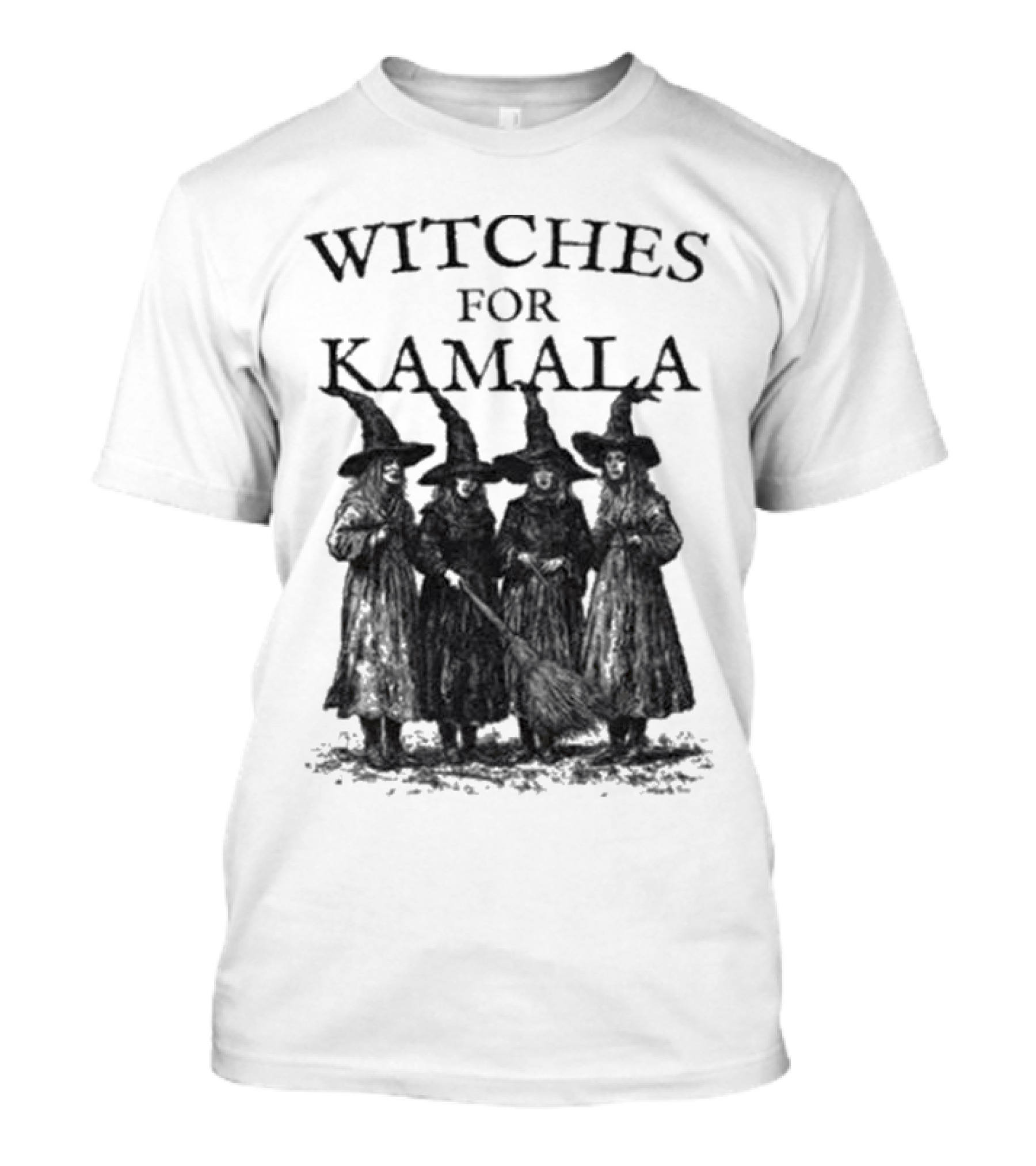 Witches For Kamala Halloween Kamala Harris 2024 President Gothic T-Shirt