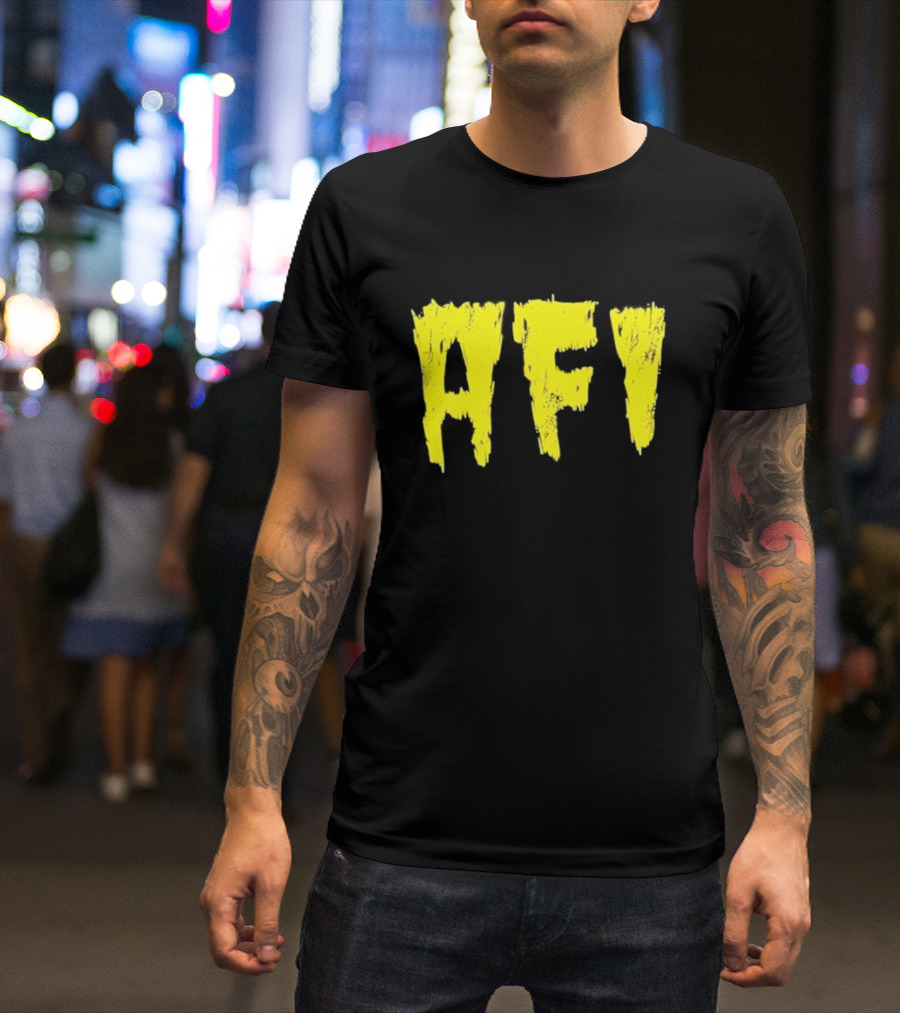 AFI Afireinside All Hallows Cat T-Shirt