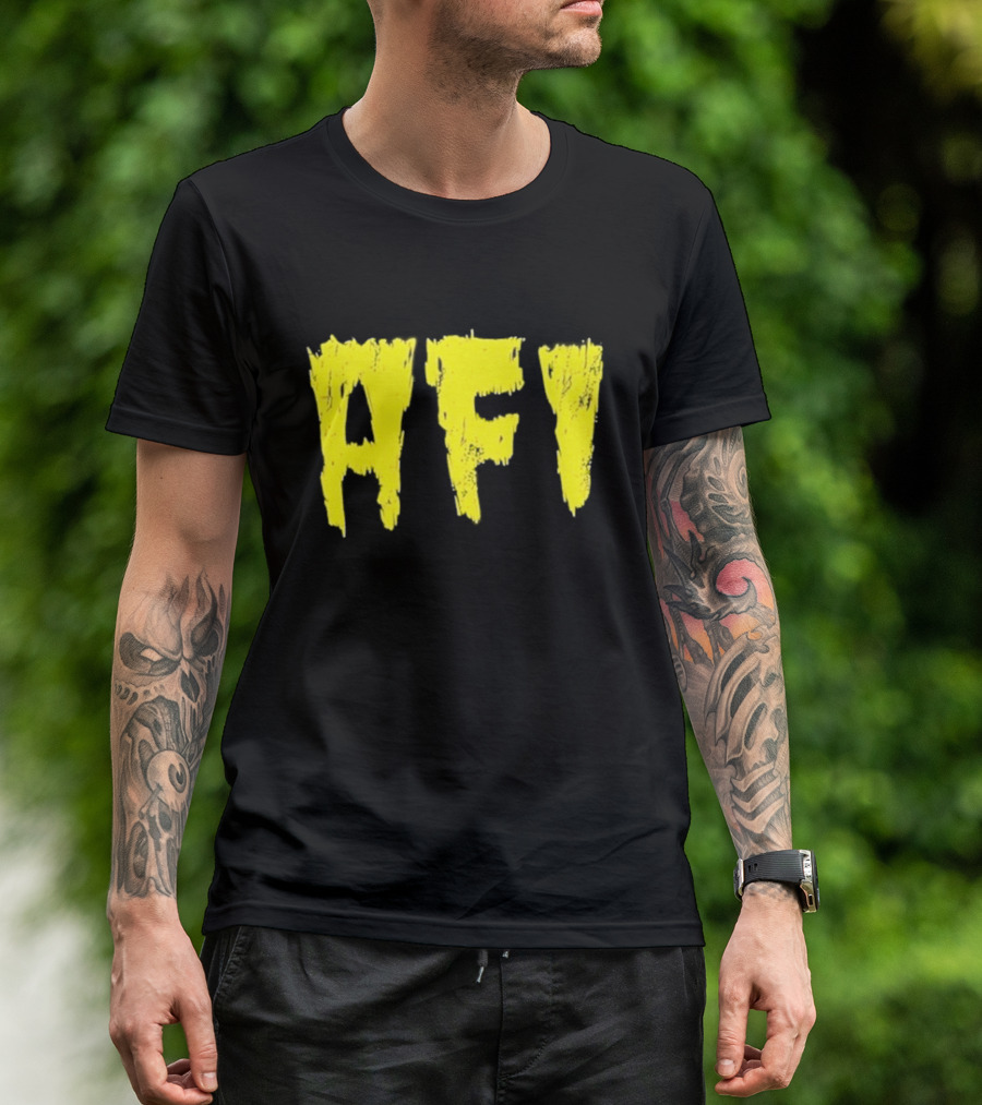 AFI Afireinside All Hallows Cat T-Shirt