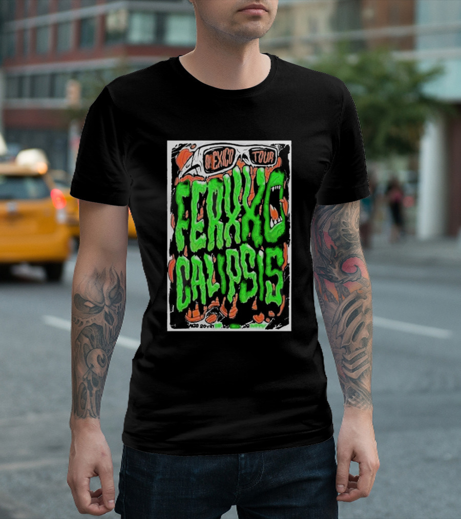 Ferxxo Calipsis Mexico Tour T-Shirt