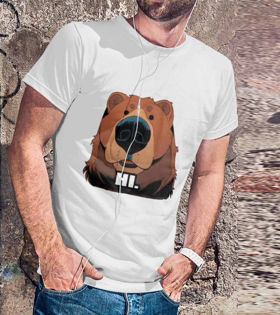 HI BYE BEAR HI T-Shirt
