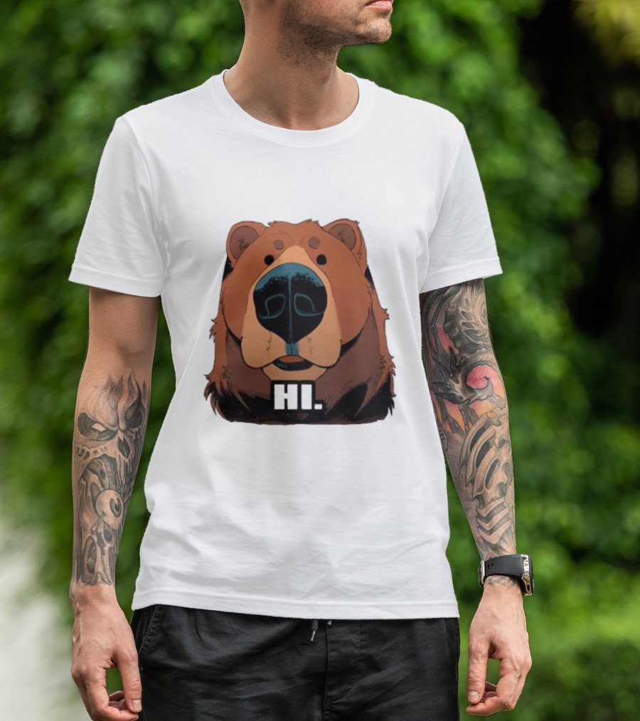 HI BYE BEAR HI T-Shirt