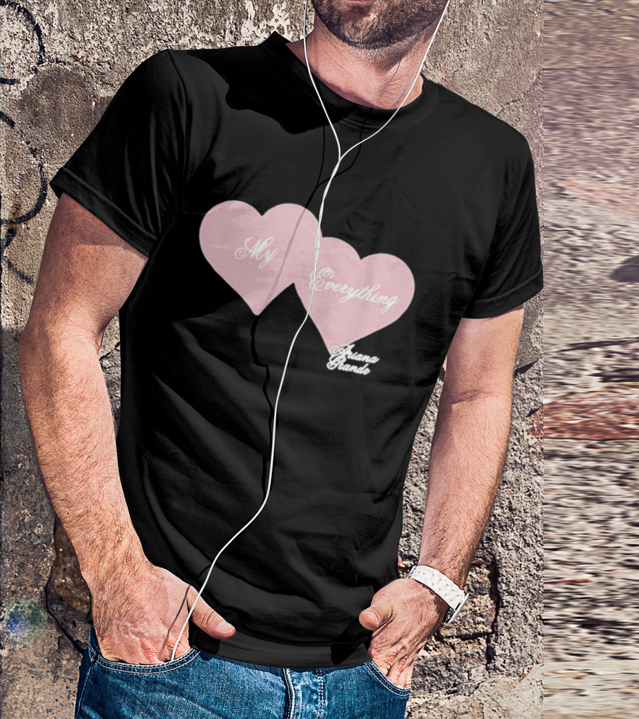 Ariana Grande My Everything Heart 10th Anniversary T-Shirt