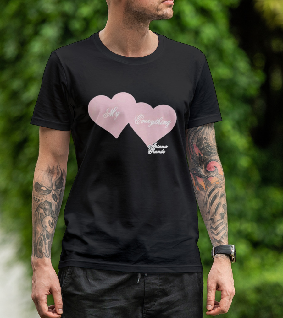 Ariana Grande My Everything Heart 10th Anniversary T-Shirt