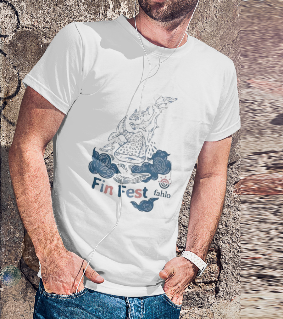 Fahlo Fin Fest Event Kaitlyn Clouds T-Shirt