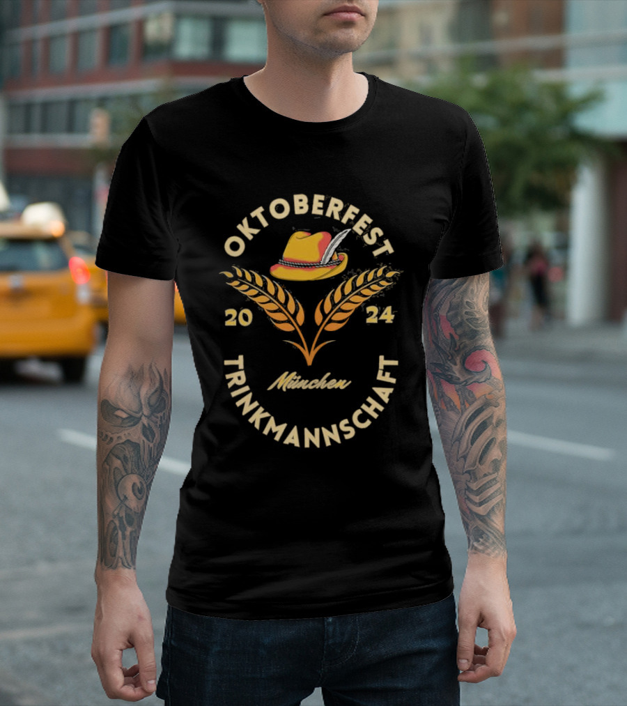 Oktoberfest 2024 München Trinkmannschaft Exclusive Drinking Team T-Shirt