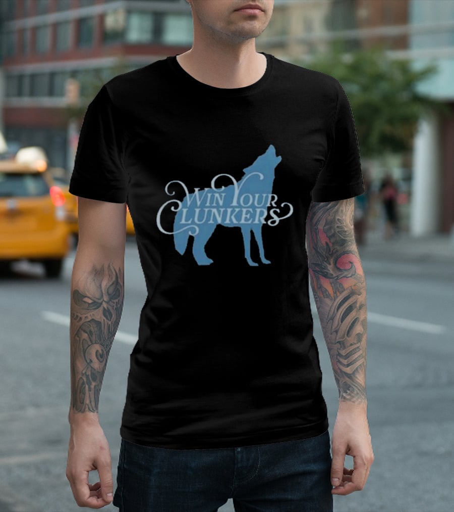 Win Your Clunkers Howling Wolf T-Shirt