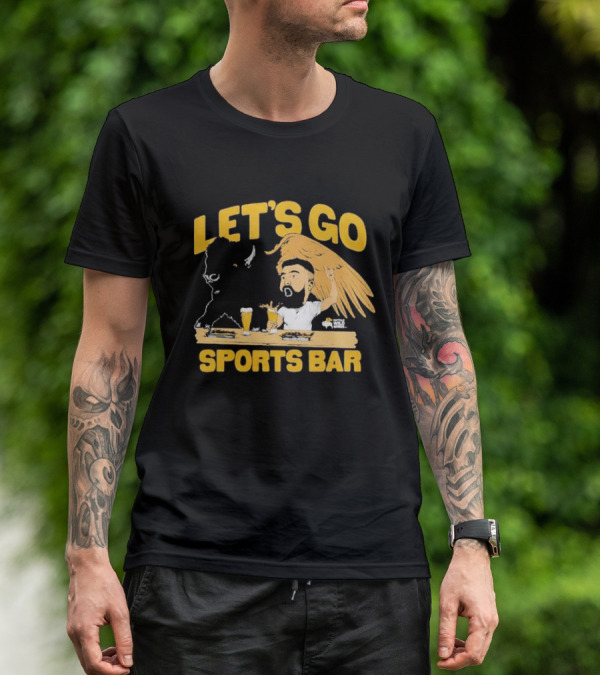 Let's Go Sports Bar Buffalo Wild Wings X Jason Kelce T-Shirt