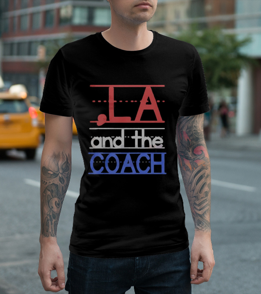 Comma LA And The Coach Harris Walz T-Shirt