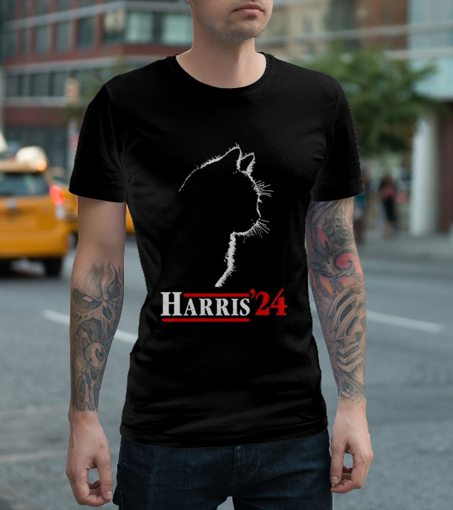 Harris 2024 Cat T-Shirt