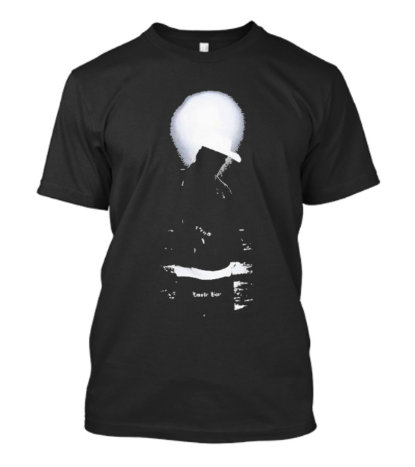 Lonely Boy Paradise Black Enigmatic Silhouette Hat Contrast T-Shirt