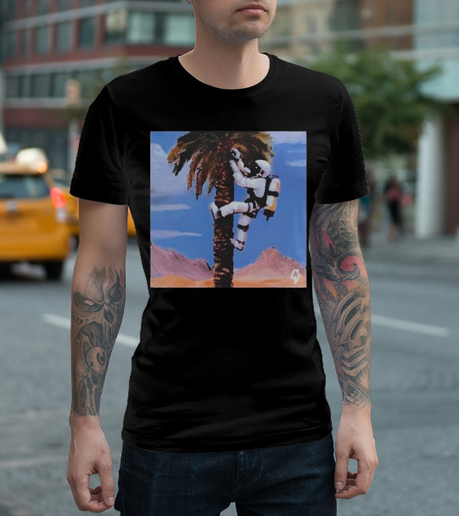 Reasonable Doubt S02 Mckinley Freeman Astronaut Climbing Palm T-Shirt