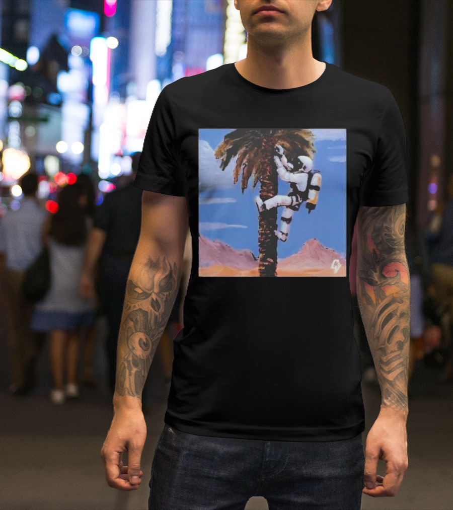 Reasonable Doubt S02 Mckinley Freeman Astronaut Climbing Palm T-Shirt