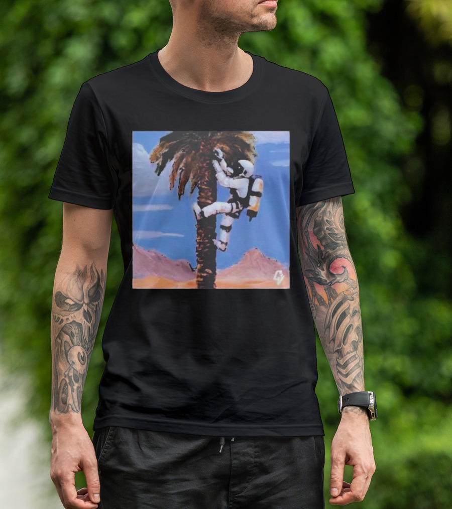 Reasonable Doubt S02 Mckinley Freeman Astronaut Climbing Palm T-Shirt