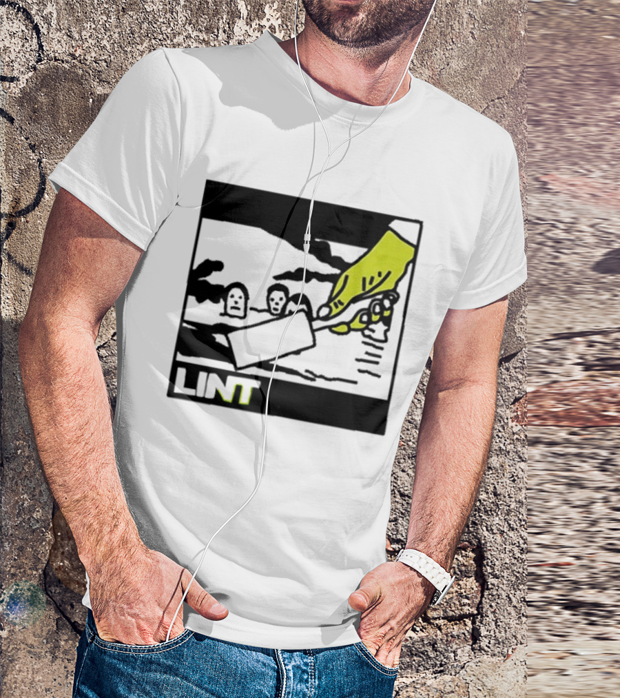 Slint Spiderland Album Cover Art Black Hand Image T-Shirt