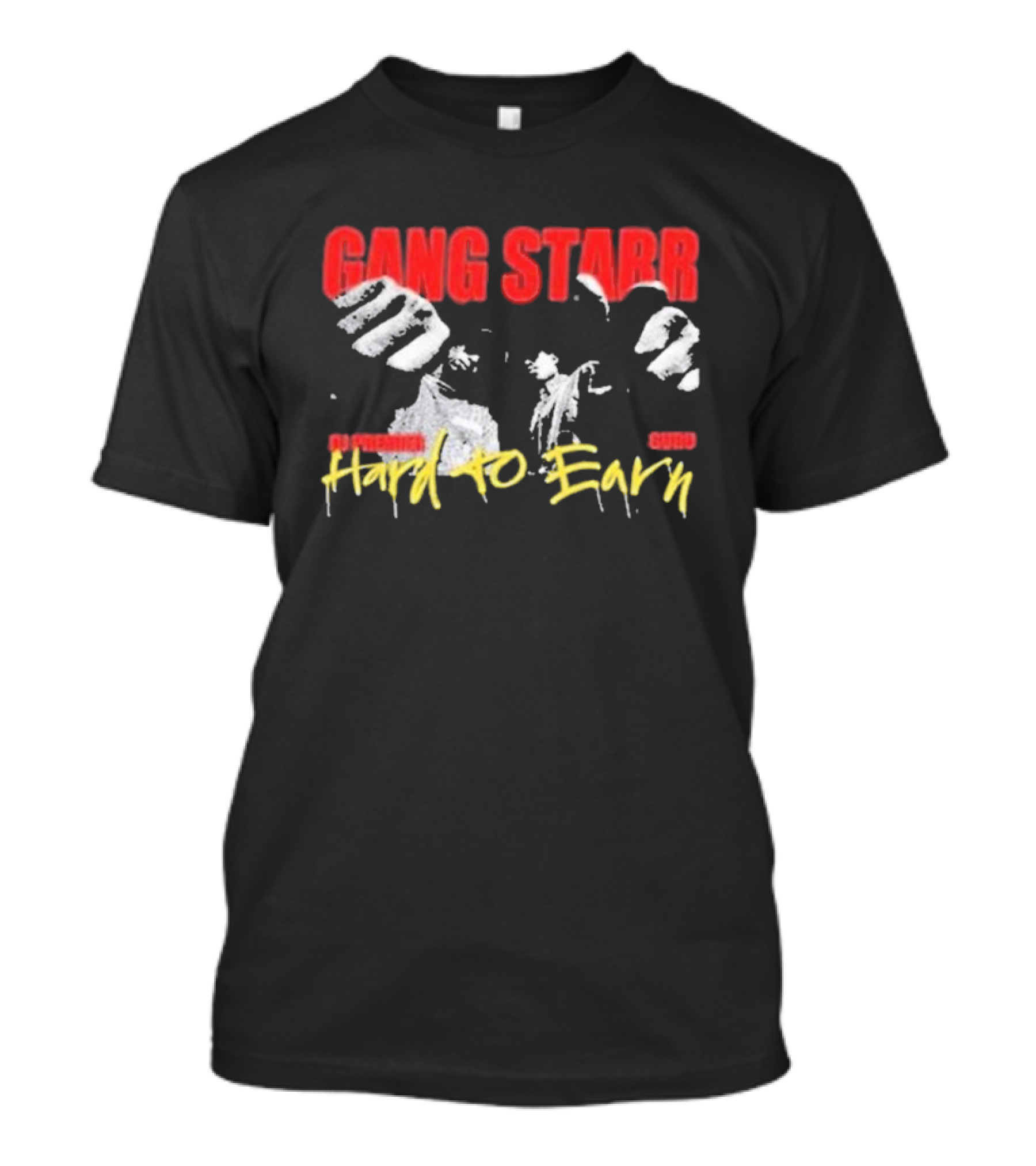 Gang Starr Hard To Earn 2024 DJ Premier Guru T-Shirt