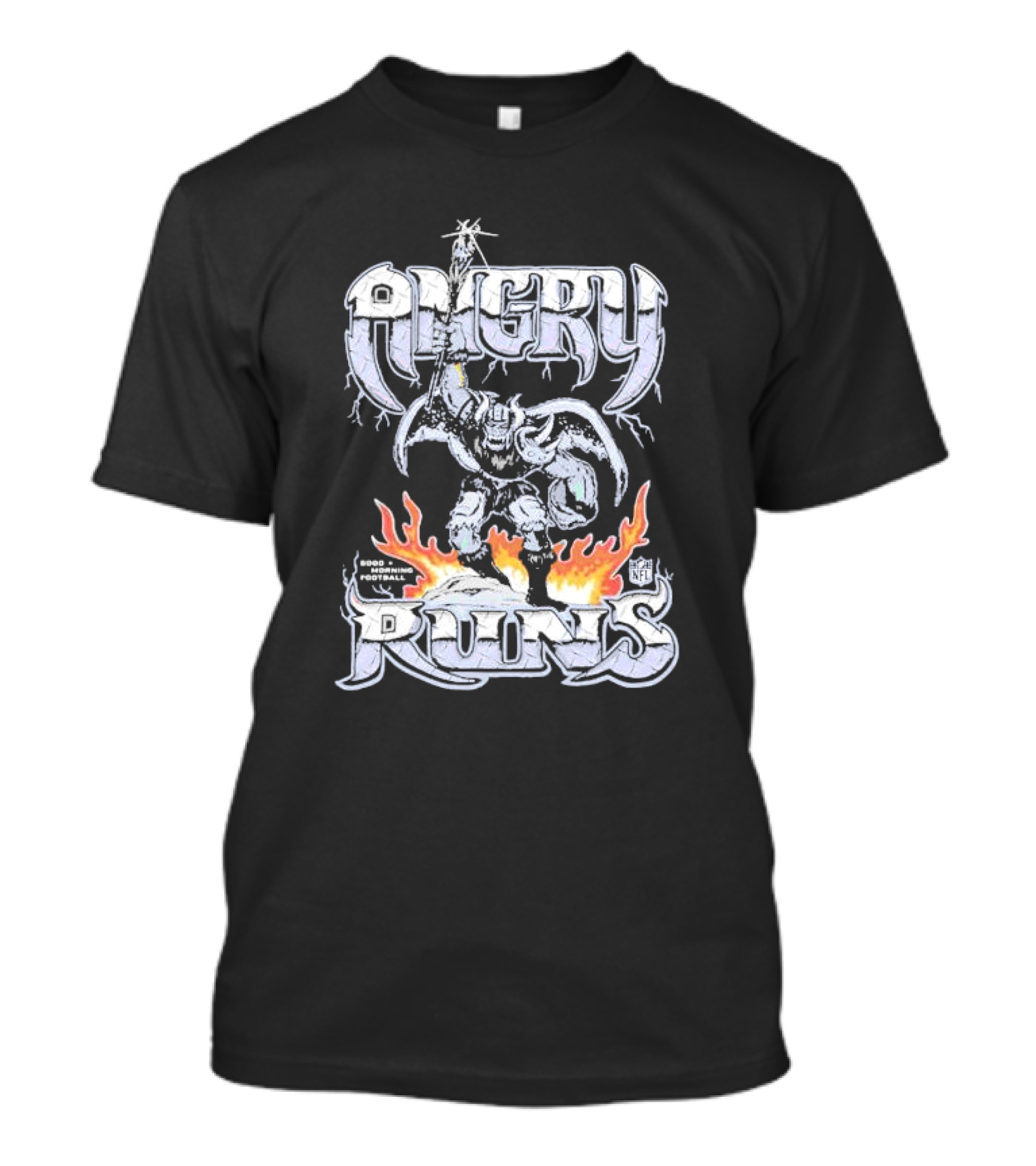 Angry Runs 2024 Tour NFL Good Morning Football T-Shirt