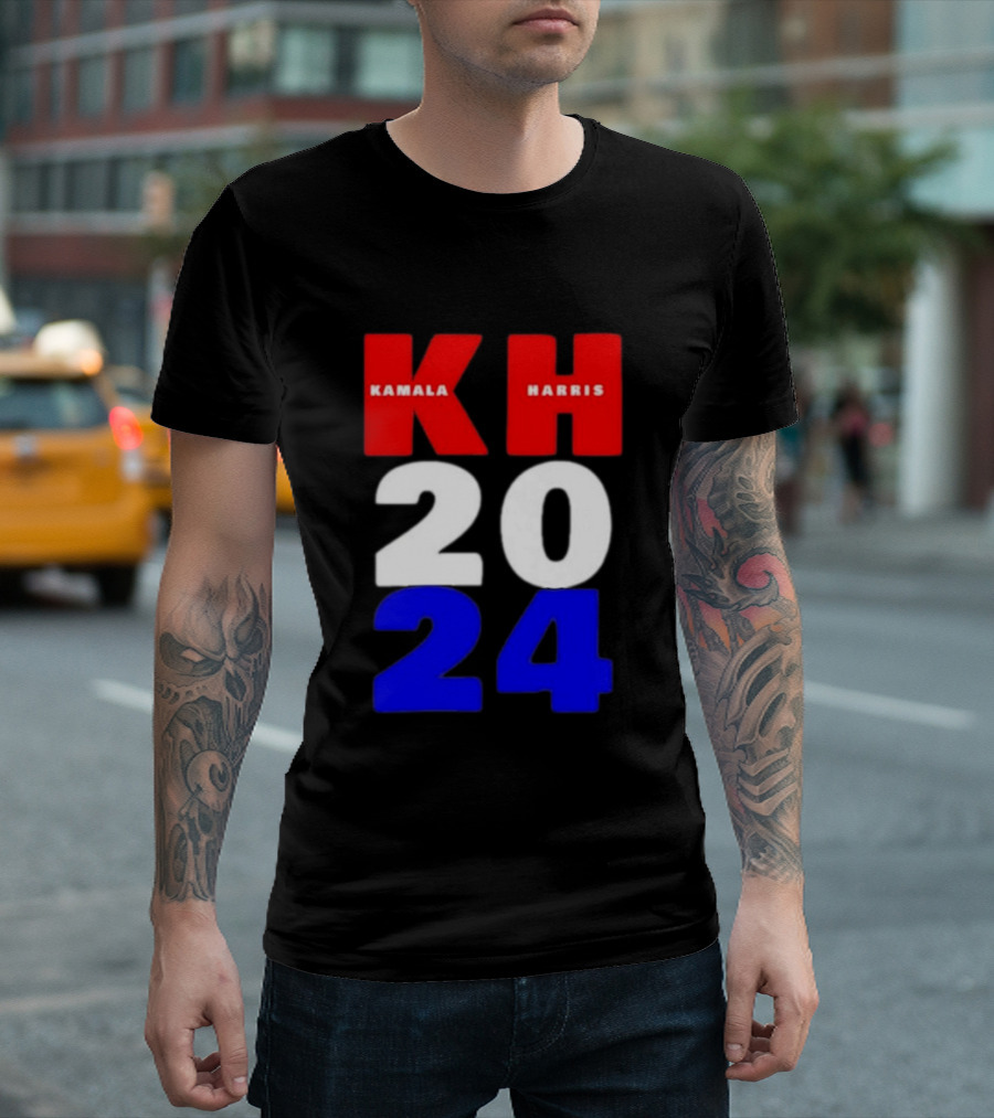 KH 2024 Kamala Harris Red White Blue T-Shirt