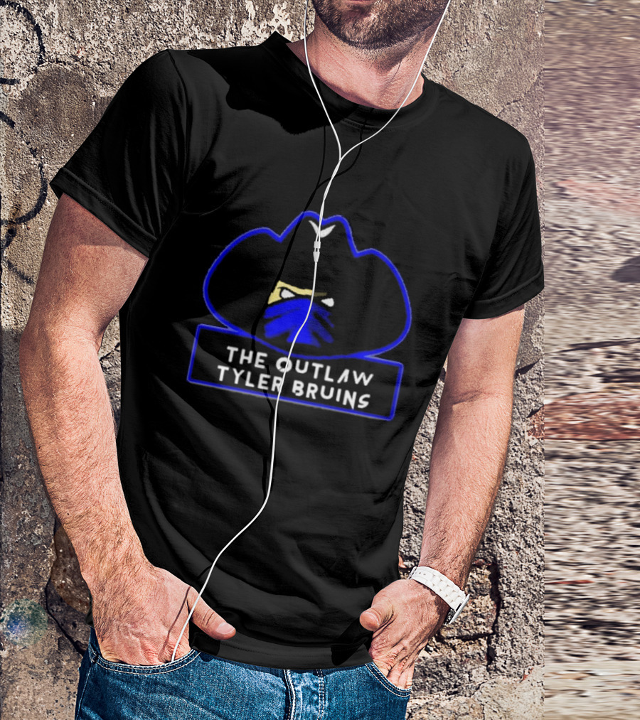 The Outlaw Tyler Bruins Cowboy Mask T-Shirt