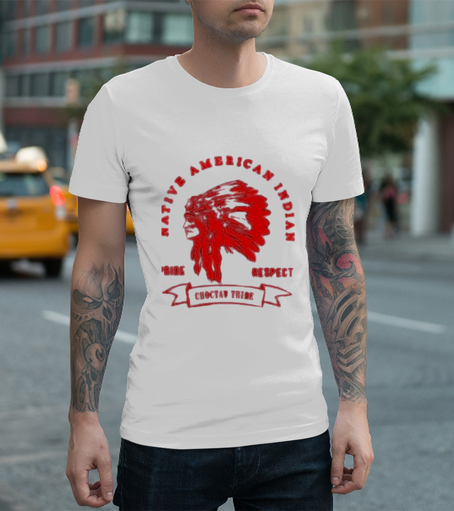 Native American Indian Pride Respect Choctaw Tribe T-Shirt