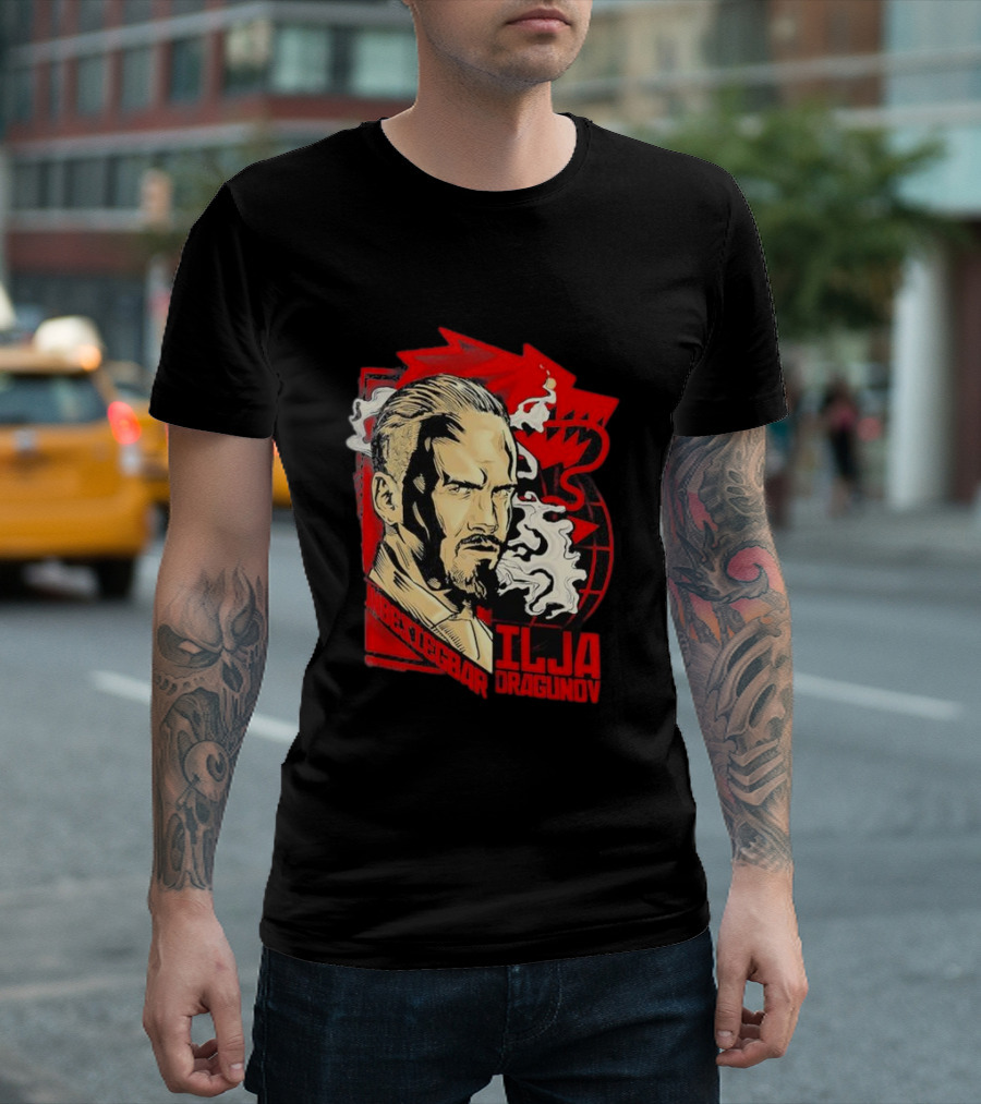 Ilja Dragunov Unbesiegbar Red Dragon T-Shirt