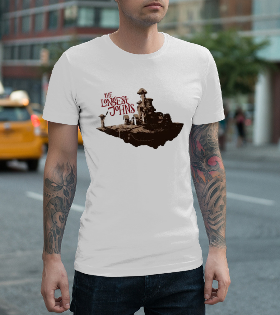 The Longest Johns Island Ship T-Shirt