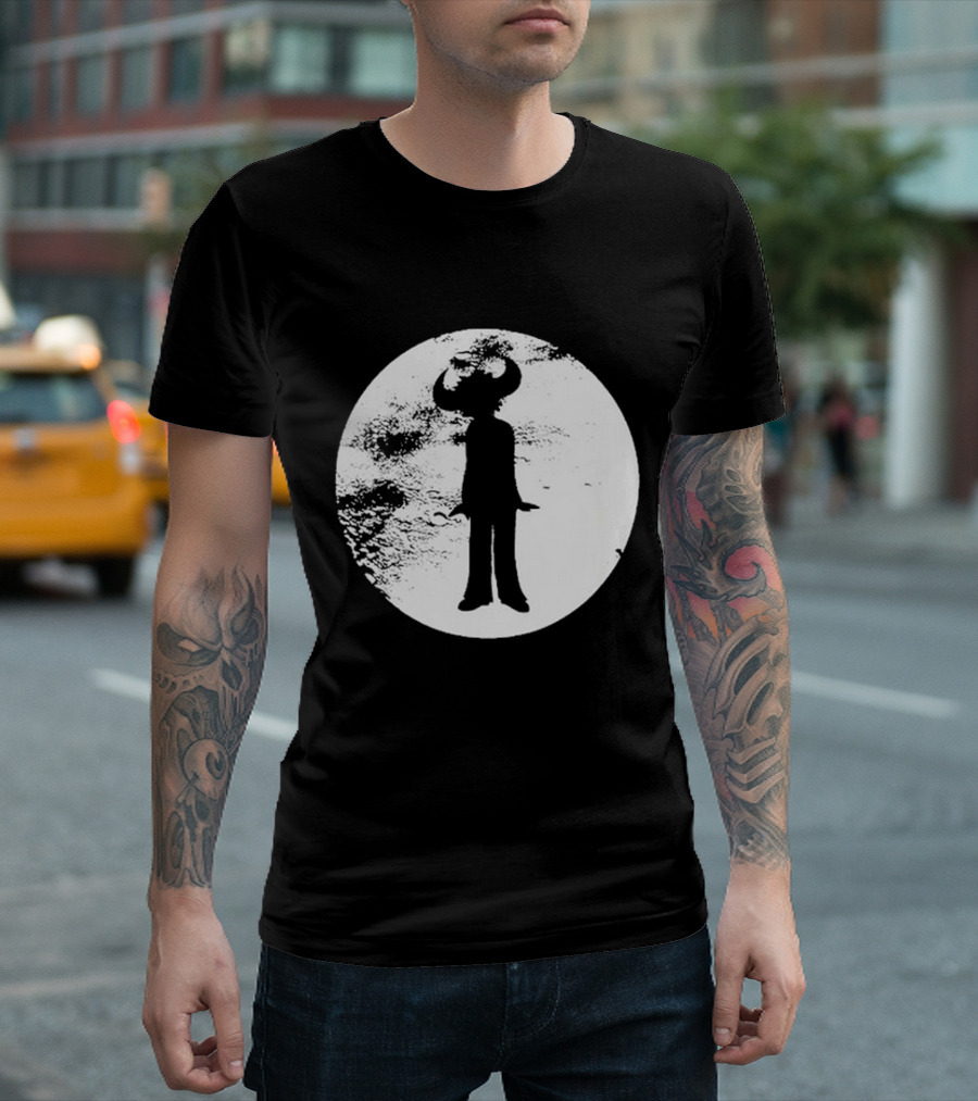 Jamiroquai Space Cowboy Buffalo Man 30th Anniversary 3M Reflective Lunar T-Shirt