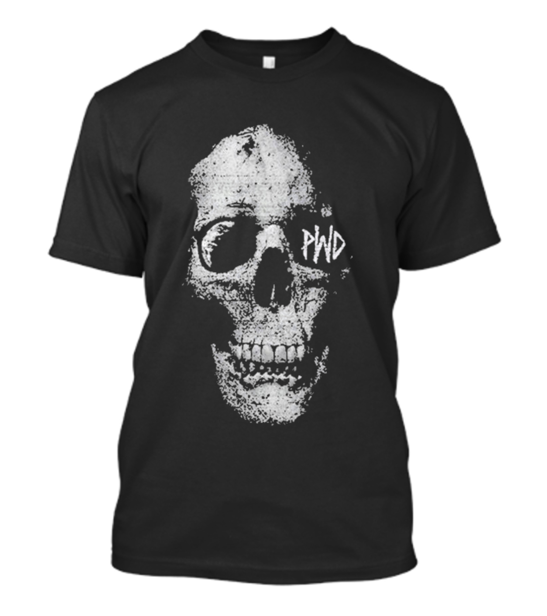 Parkway Drive Atlas Dark Days 2024 Skull PWD T-Shirt