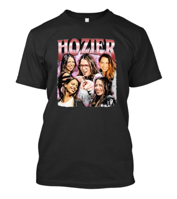 Hozier Melodyprints Laura Smiling Women Collage T-Shirt