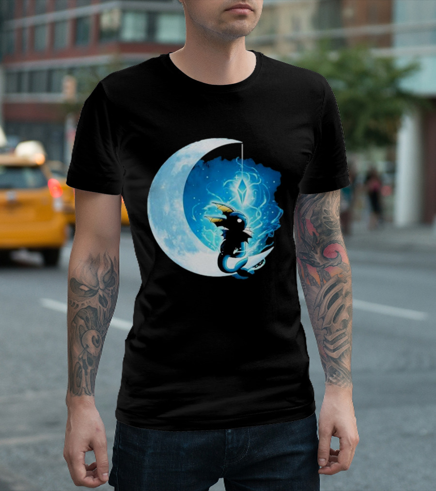 Water Stone Moon Dragon Vallina84 T-Shirt