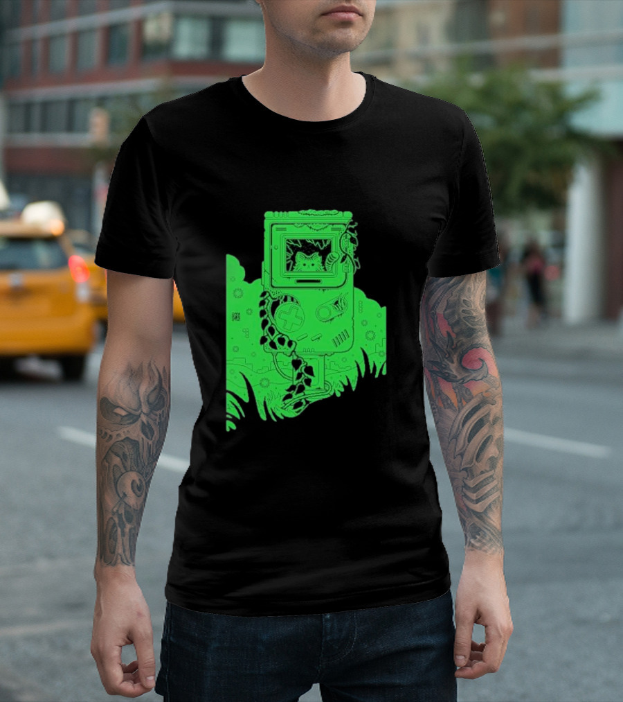 Abandoned Glow Retro Creature Drew Wise T-Shirt