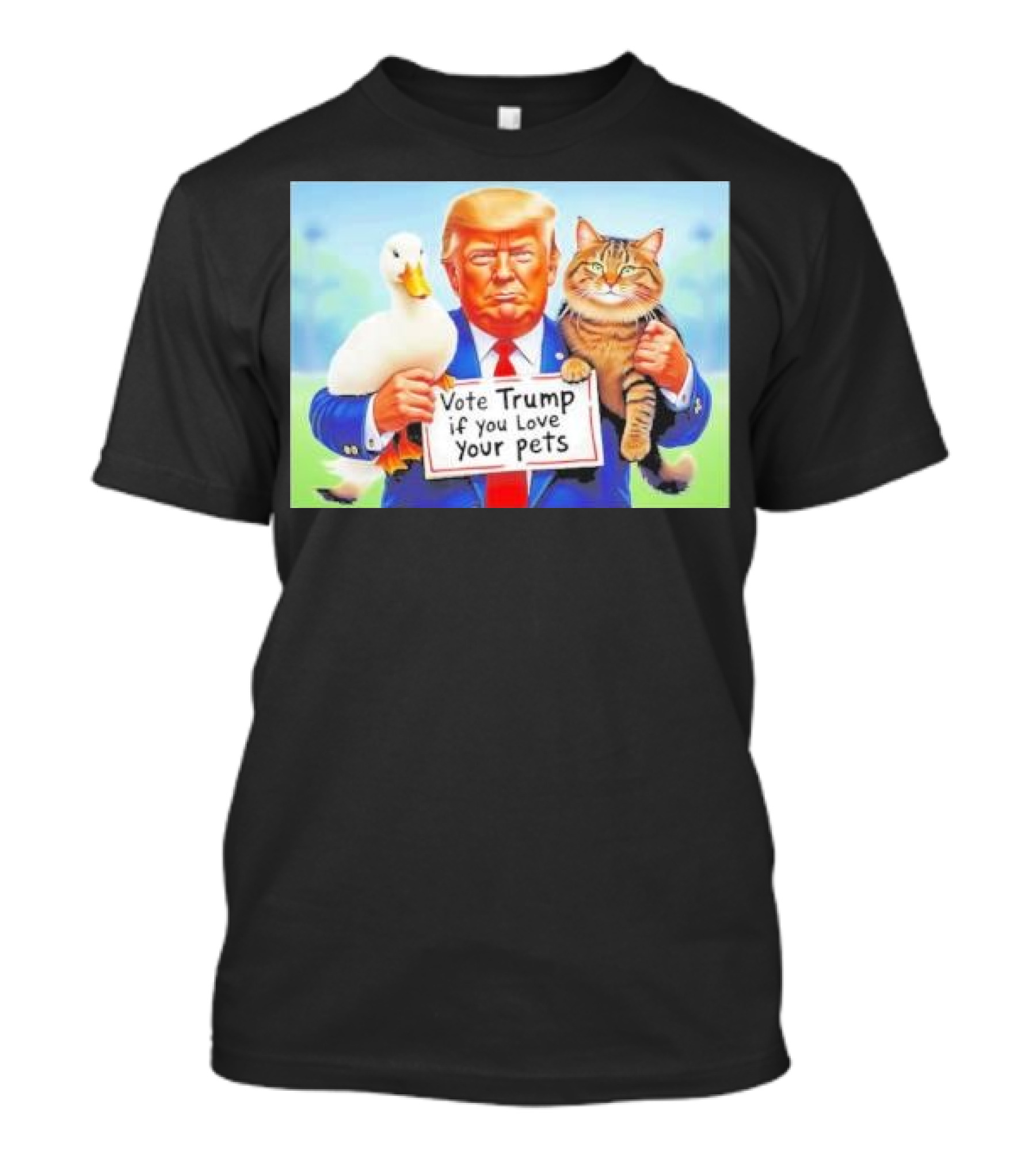 Vote Trump If You Love Your Pets Lovers T-Shirt